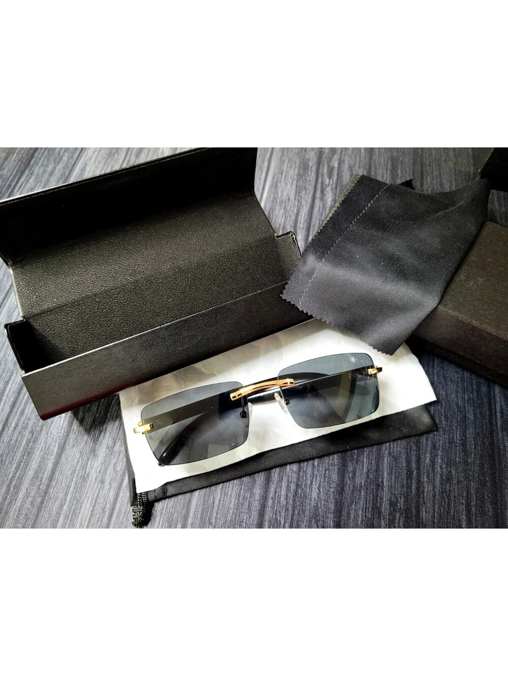 Piccadilly Gld Black Horn Decor Gradient Designer Sunglasses